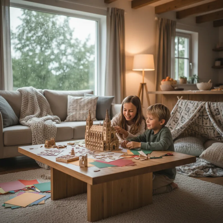 occuper les enfants les jours de pluie sans écran